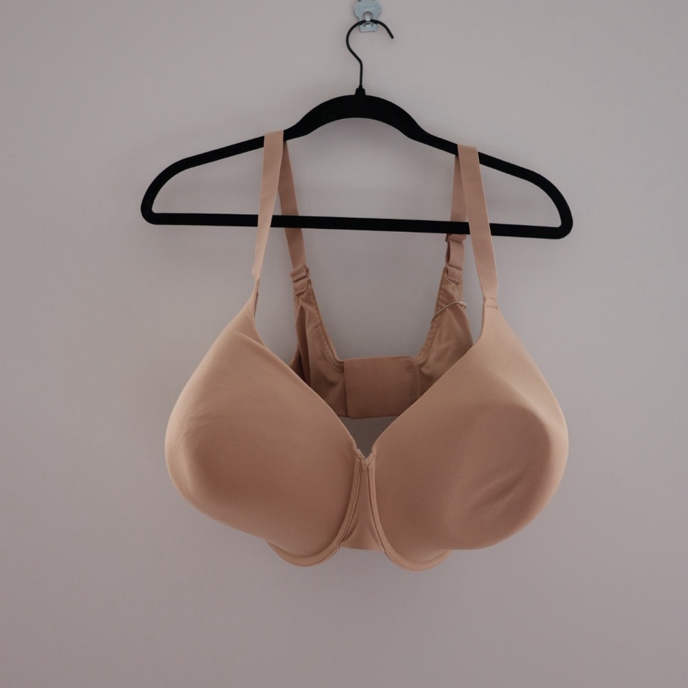 NWT SKIMS Tan Full Coverage Bra with Adjustable Straps
